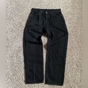 Black Baggy Levi 550’s